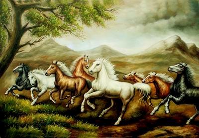unknow artist Horses 052 oil painting picture